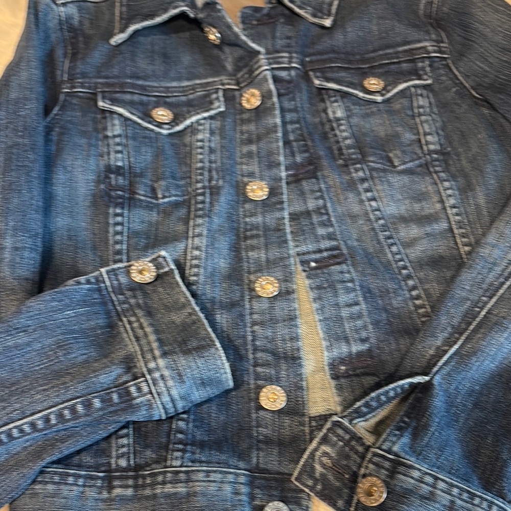 AG Adriano Goldschmied Blue Jean Jacket - Picture 2 of 8